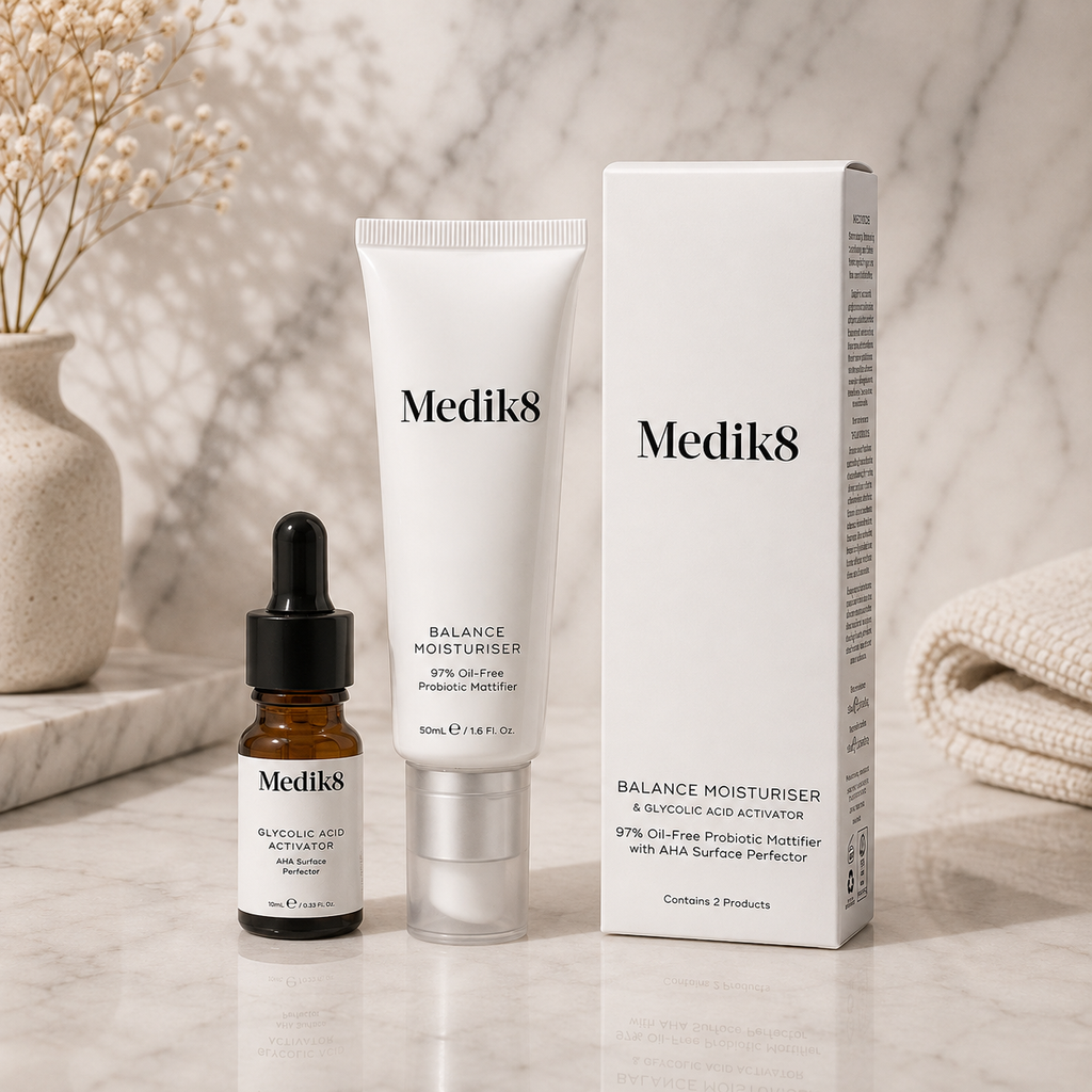 Balance Moisturiser & Glycolic Acid Activator