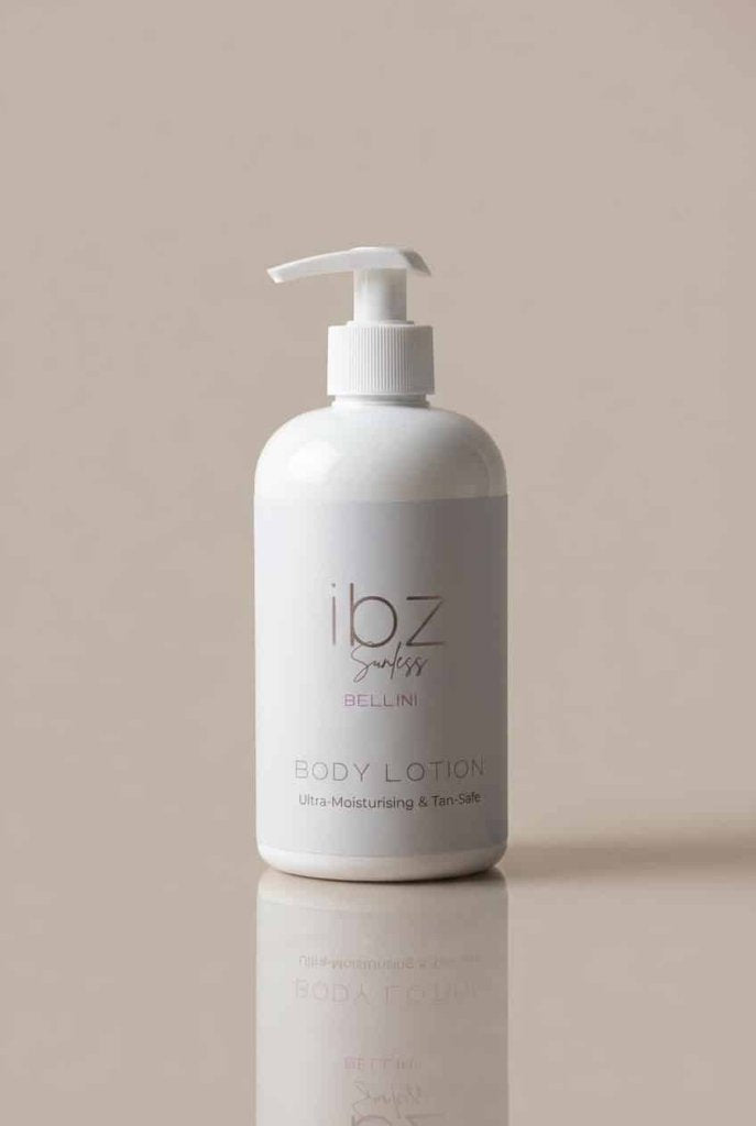 IBZ Sunless by Glow body lotion ( bellini)